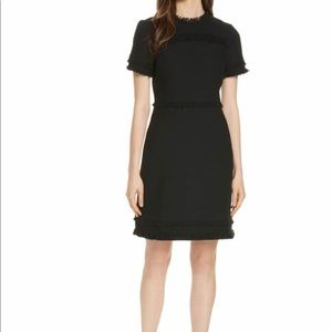 NWT Kate Spade Black Tweed Dress Sz 10